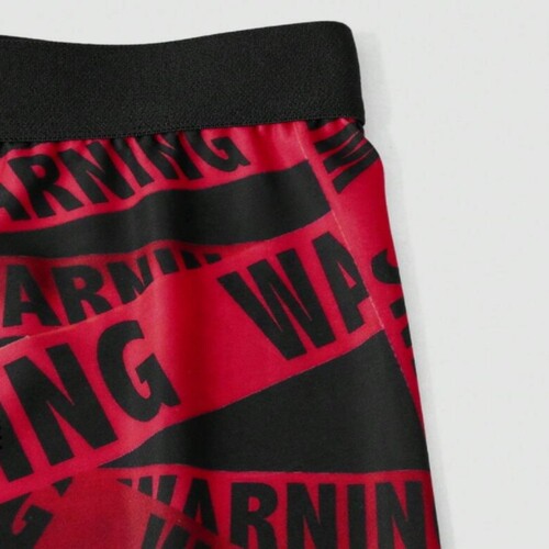 European and American cross-border exclusive men's quick-drying straight-leg pants printed men's four-sided underwear fitness straight-leg underwear factory wholesale