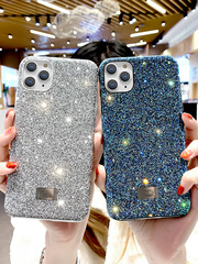 適用於蘋果XS星鑽手機殼蘋果XSMAX網紅7P蘋果XR女款8P閃鑽鑲鑽