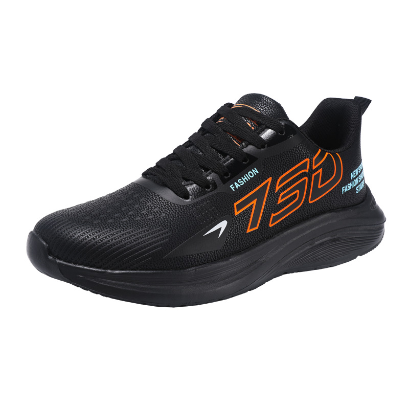 Running breathable comfortable, sports and fashionable casual shoes, running mesh low cut men's trendy shoes_voghion.com