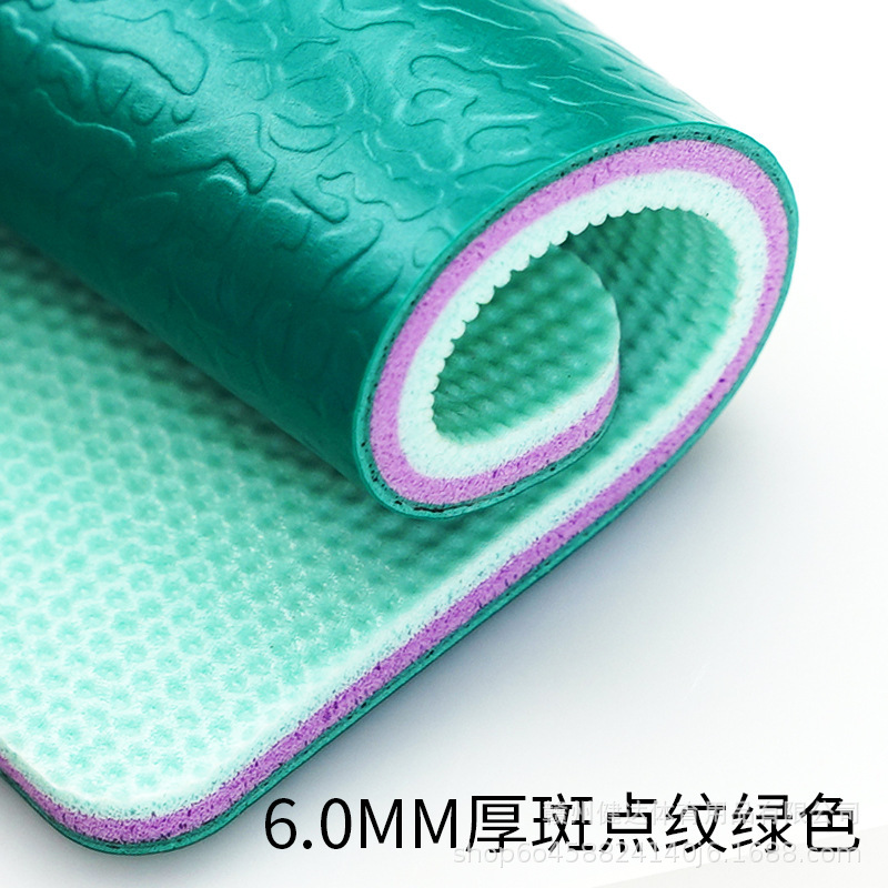 6mm 두께의 얼룩덜룩 한 녹색