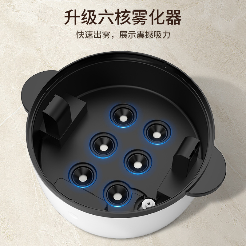 Hood to smoke, smoke pot, foggy foggy cooker commercial demonstration pot integrated stove, fog fog, water fog steaming cooker 4