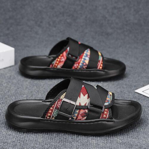 Summer sandals fashionable slip-on casual men's outdoor sports beach breathable flip-flops