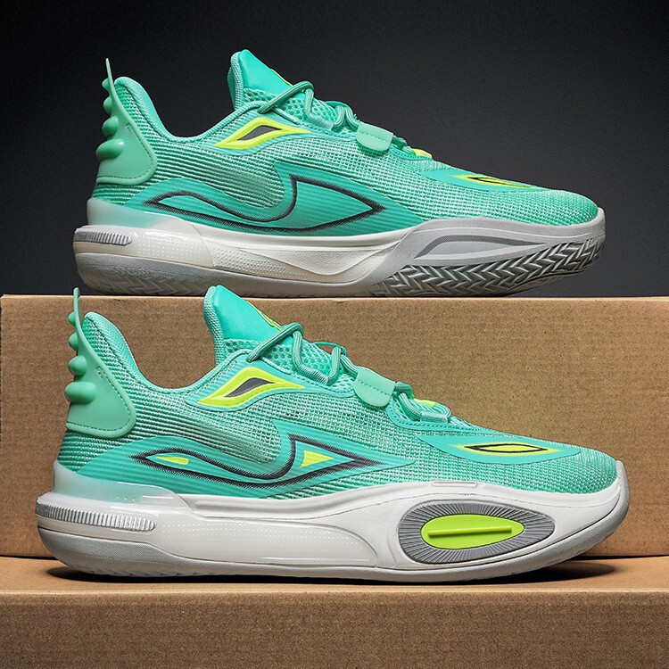 All City 11V2 Basketball Shoes for Men, Sonic 12 for Older Children, Wear-Resistant Professional 10 for Youth, Women's Air Cushion Sneakers