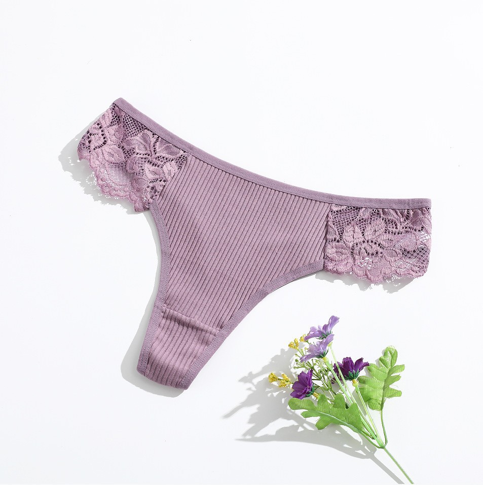 Ropa interior de mujer roscada de nuevo estilo, ropa interior cómoda de algodón puro, cadera de mujer, cintura baja, transpirable, ropa interior de mujer de gran tamaño, procesamiento personalizado