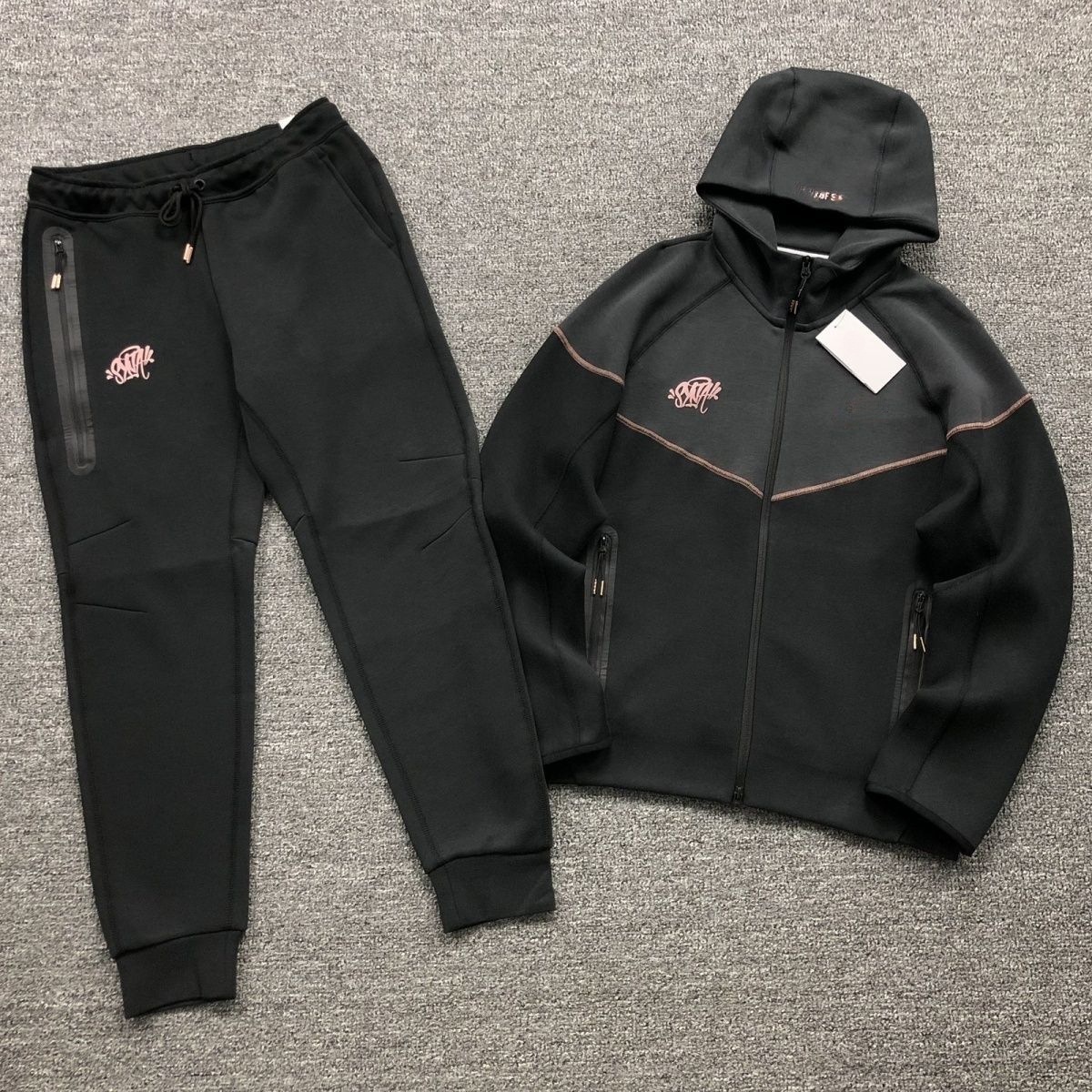 Cross-border Windbreaker Hooded Sports Suit, Unisex Air Layer Jacket, Loose Casual Coat, Export Order