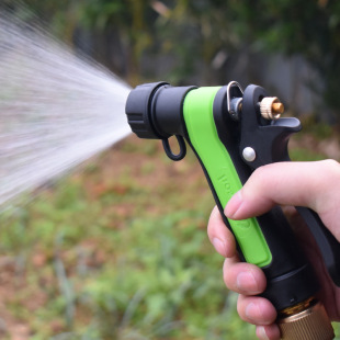 Watering sprinkler household watering spray gun garden watering gardening garden watering plant zinc alloy car wash water gun