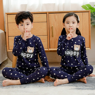 21�¿��ﶬ��ͯ��ë���b ���ϝMӡ��ͯ ŮͯPyjamas��ů�Ҿ����b
