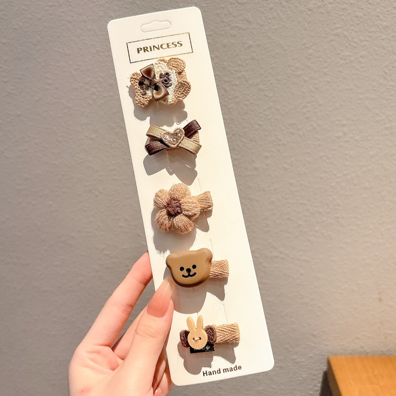 Niñas no lastiman el cabello lindo lindo abrazadera de pelo de sudor para bebés, cabello para bebés pequeños