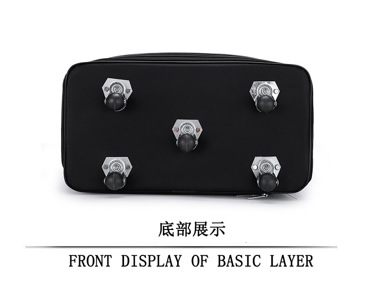 Large capacity portable Oxford fabric luggage travel bag 158 mobile air-controlled bag waterproof