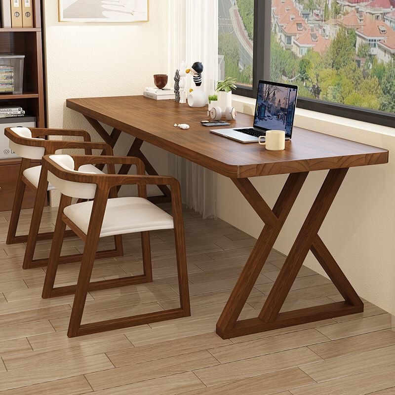 Solid Wood Desk Study Room 2026 New Model Office Study Table Modern Simple Large Size Work Desk Home Long Table Solid Wood Desk Study Room 2026 New Model Office Study Table Modern Simple Large Size Work Desk Home Long Table