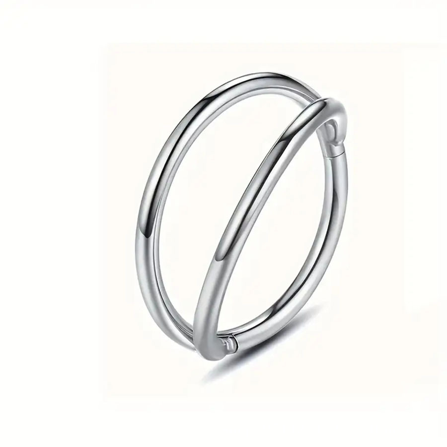 Physiological nose piercing stainless steel