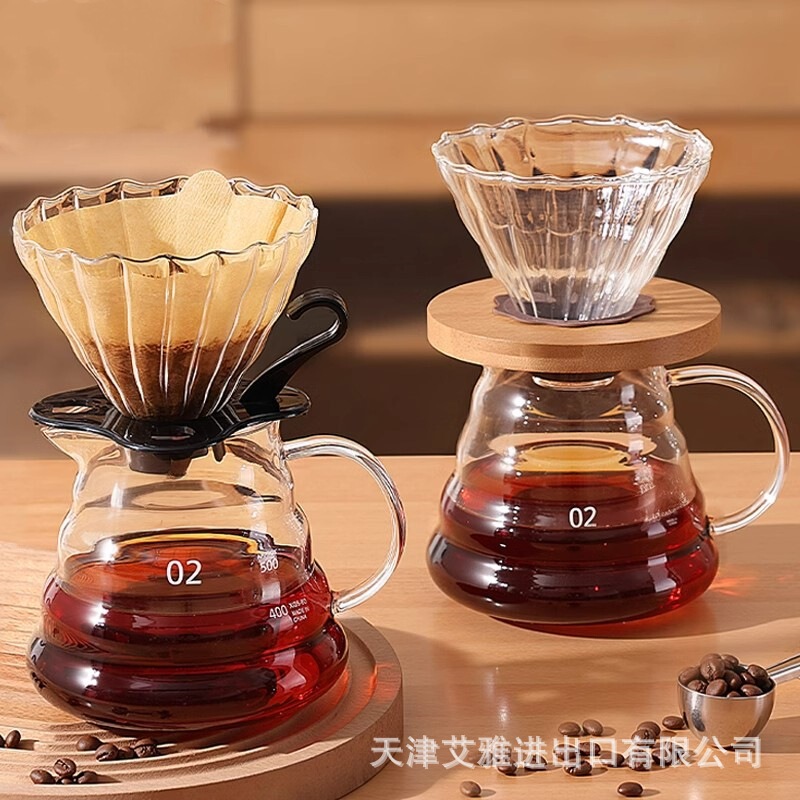 手淹れコーヒーセット コーヒーシェアリングポット 手淹れコーヒーフィルター フィルター ドリップタイプ レジン分離コンプリートセット|undefined