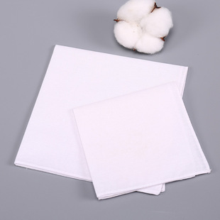Pure White Small Size Cotton Children's Handkerchief 20CM 28CM Student Tie Dye Painting DIY Activity Handkerchief