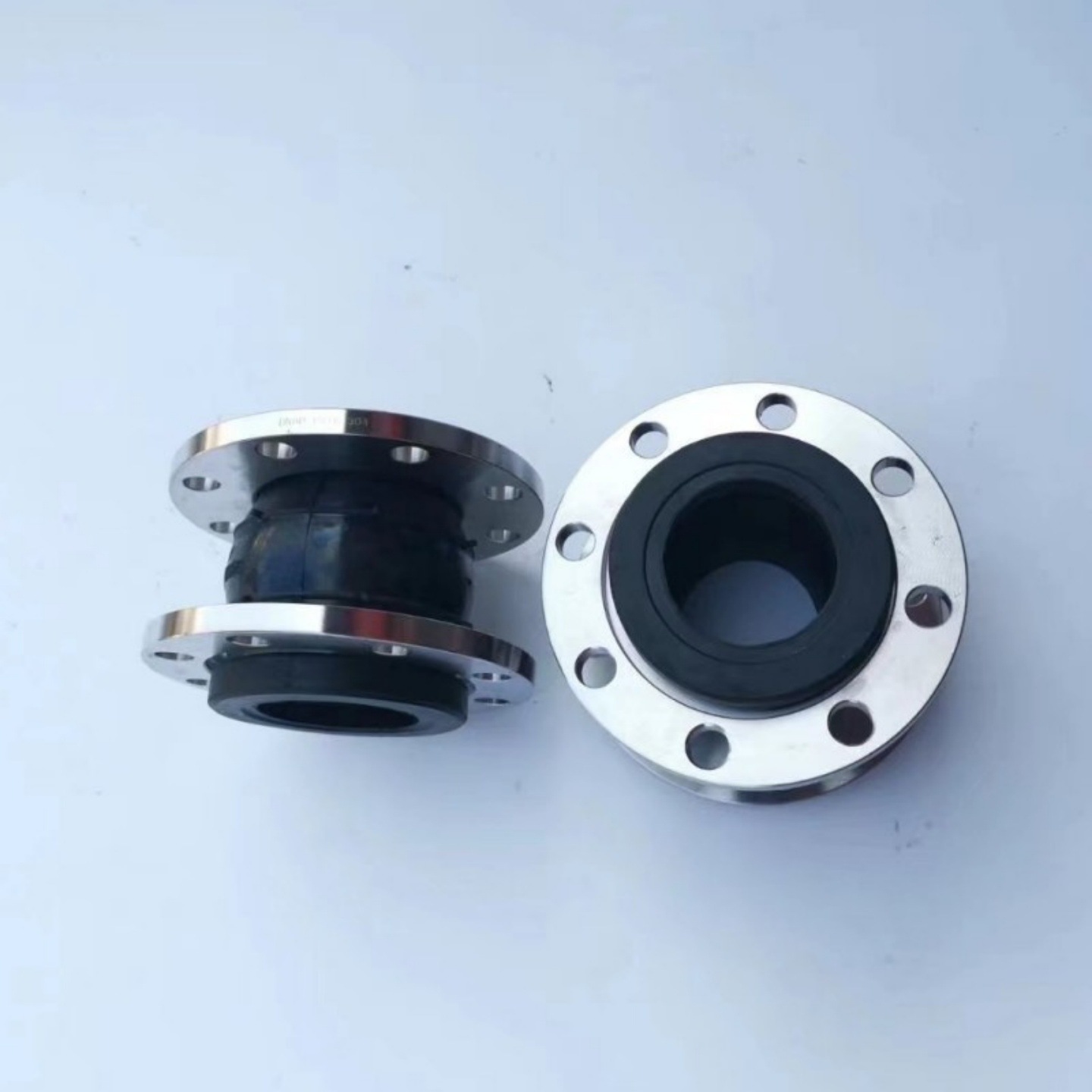 不锈钢304法兰软连接橡胶接头 可曲挠橡胶软接头DN50-DN300