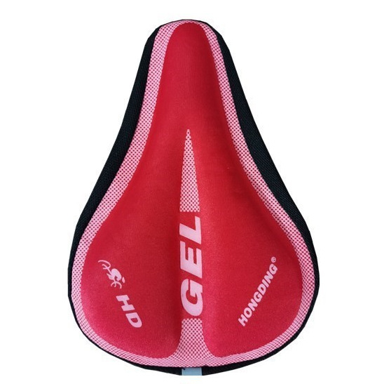 Funda asiento silicona GEL rojo