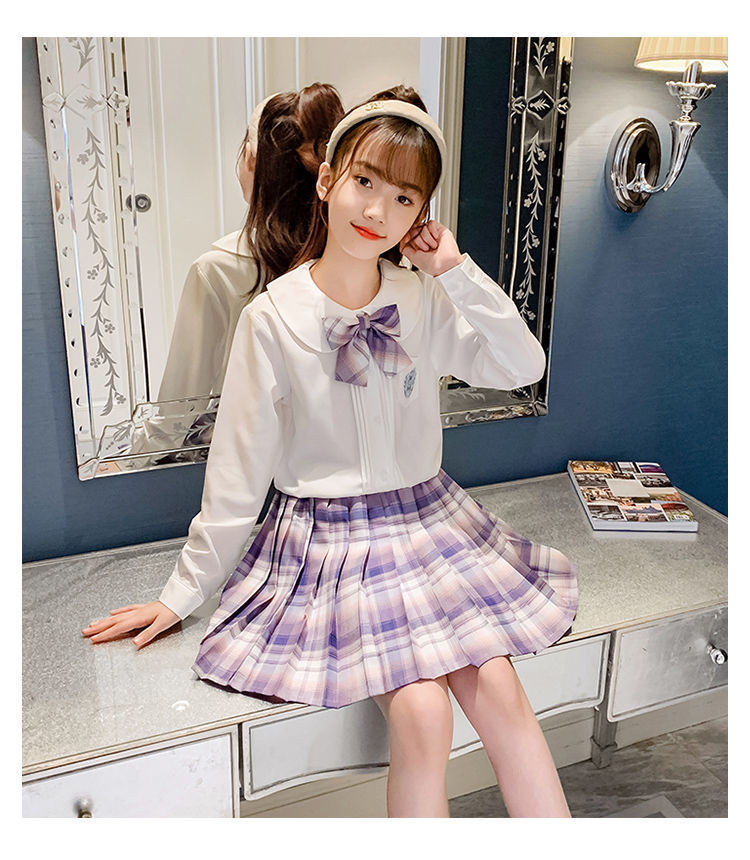 Casual Color Block Polyester Girls Dresses display picture 1