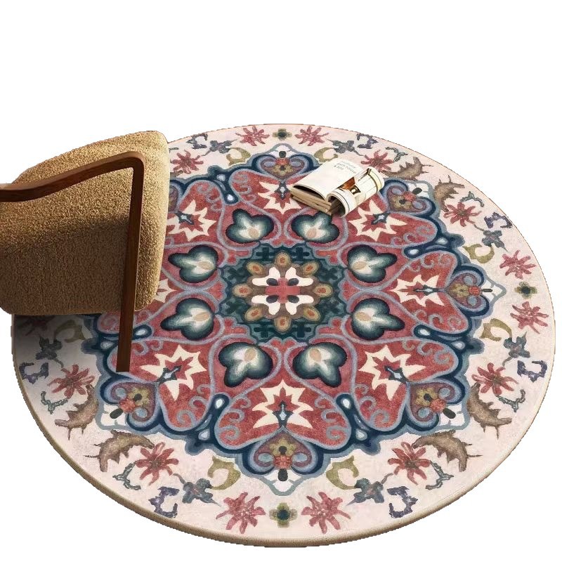 Tappeto persiano stile nordico vintage per salotto e casa_voghion.com