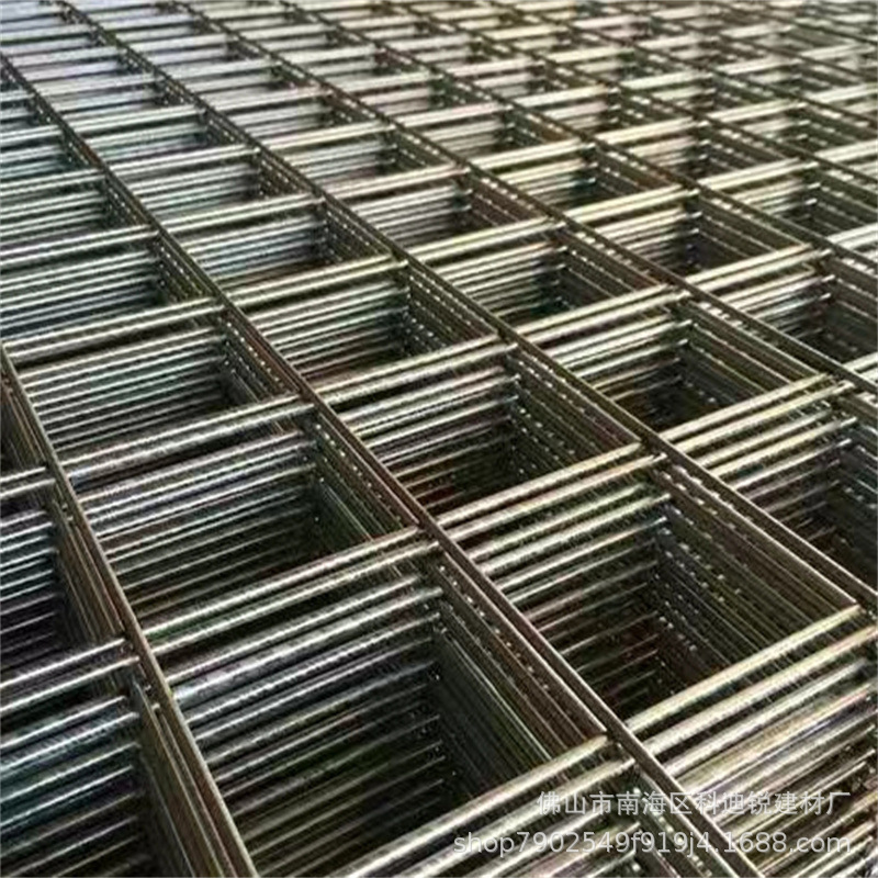 厂家批发建筑钢筋网片 屋顶路面钢网 地暖铁丝网3厘@100*100