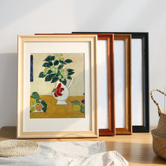 實木相框掛牆畫框裝裱國畫框兒童畫油畫a3放大照片全家福28寸