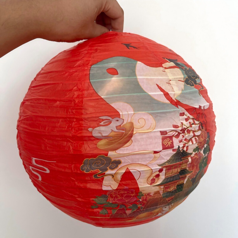 提灯中秋節提灯吊り下げ装飾品手作り DIY 折りたたみ式中秋節灯謎を当てて祝う国慶節ショッピングモール装飾古代スタイル|undefined