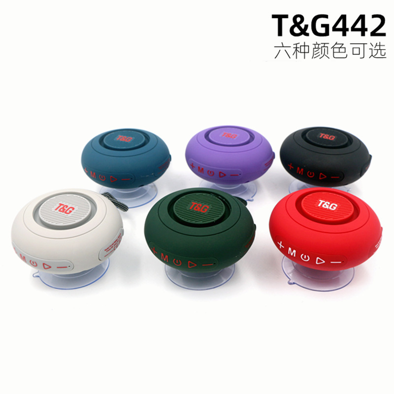 TG442 baño impermeable gran ventosa altavoz bluetooth portátil TWS inalámbrico subwoofer nuevo sonido transfronterizo