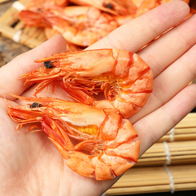 カスタマイズされた焼き干しエビ、新しいスタイルのすぐに食べられる焼き干しエビ、特大の焼き干しエビ、海鮮乾物スナック、卸売在庫あり|undefined