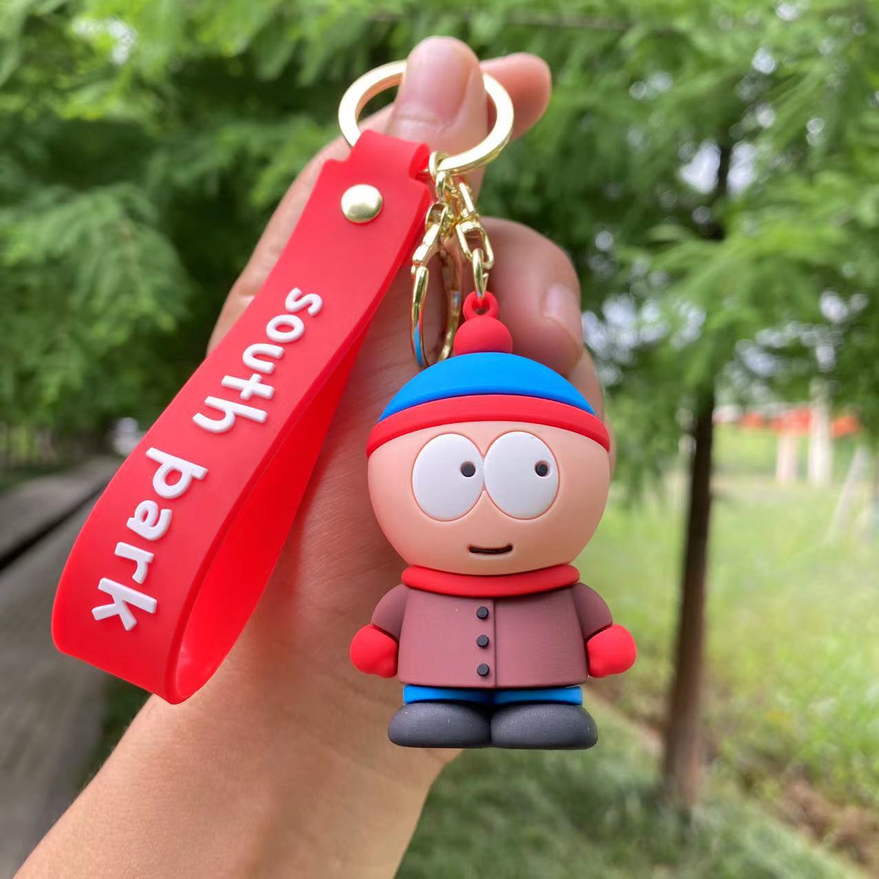 Cross-Border American Band South Park llavero South Park muñeca pareja colgante muñeca máquina pequeño regalo