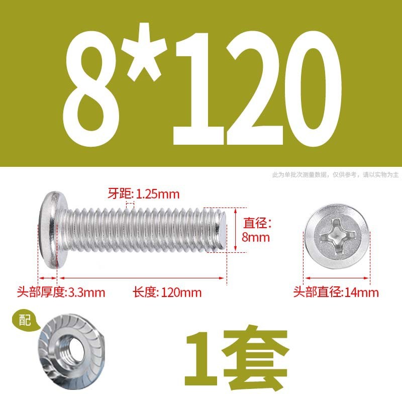 304 クロス平頭フランジネジキャップネジ延長家具ネジネジナットセットナット m6 ネジ|undefined