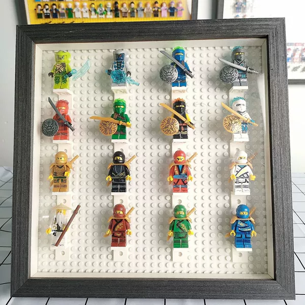 16 Ninjas + Wooden Photo Frames