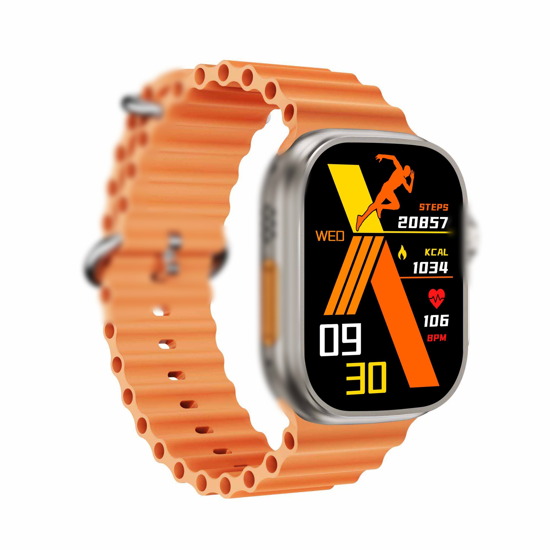 Reloj de teléfono inteligente ultra3 - naranja