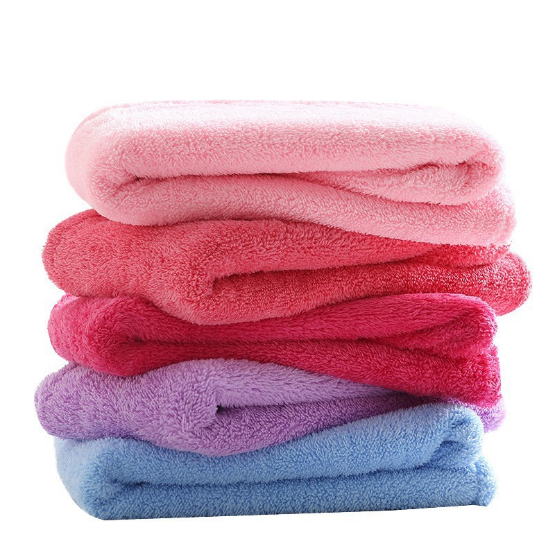 Quick Drying Hair Towel With Rabbit Ears Soft Absorbent Cap_voghion.com