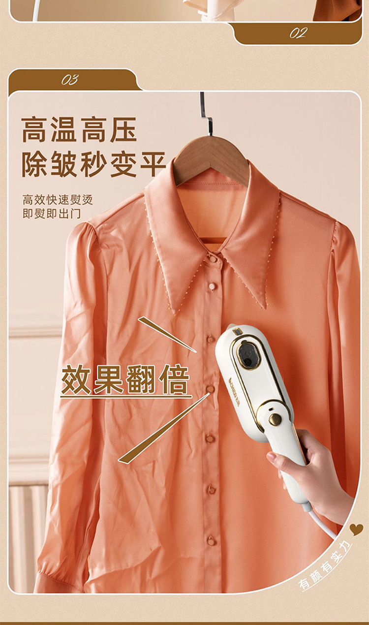 Zhigao handheld steamer, ceramic plate, high power