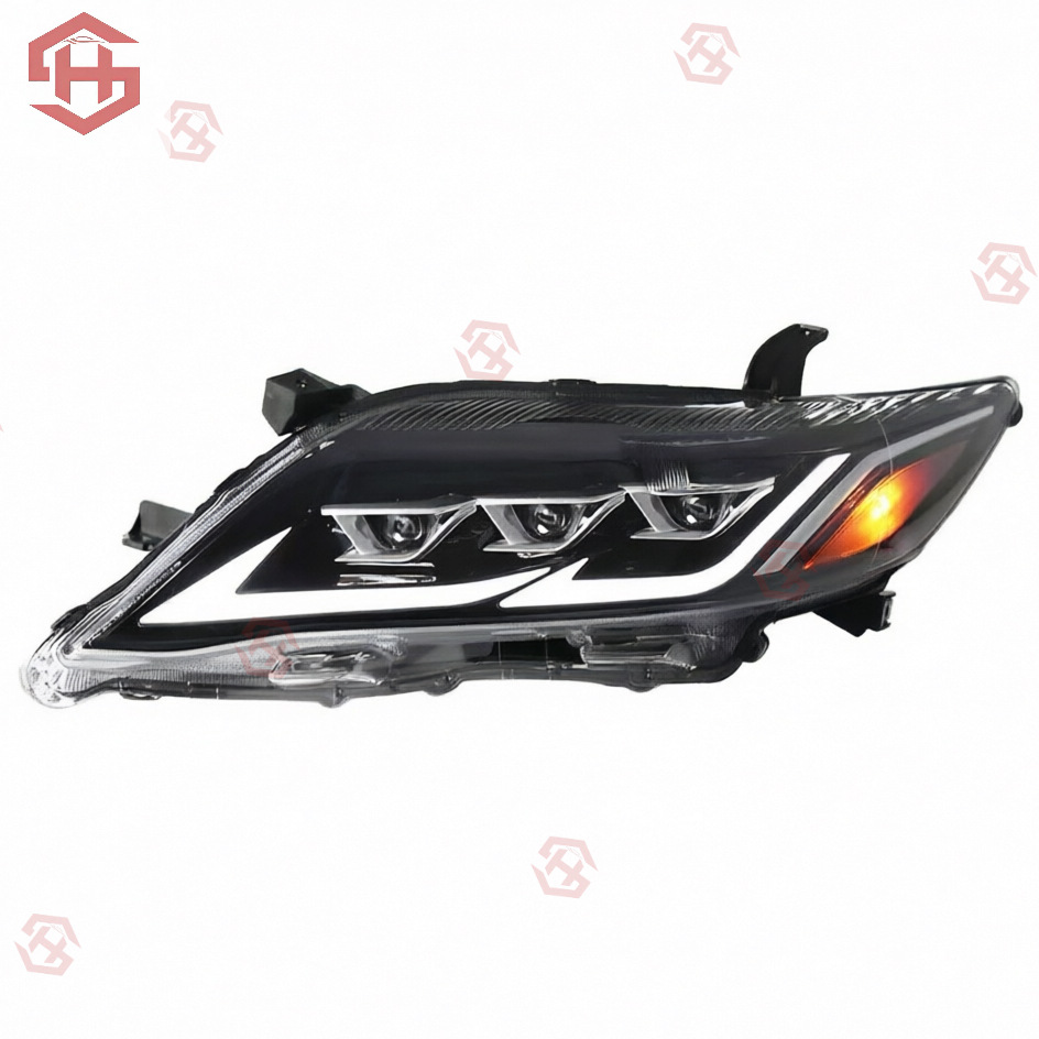 Suitable for Camry 07-11 (Us Version) Upgrade Kit Front Bumper Including Headlights and Tail Lights