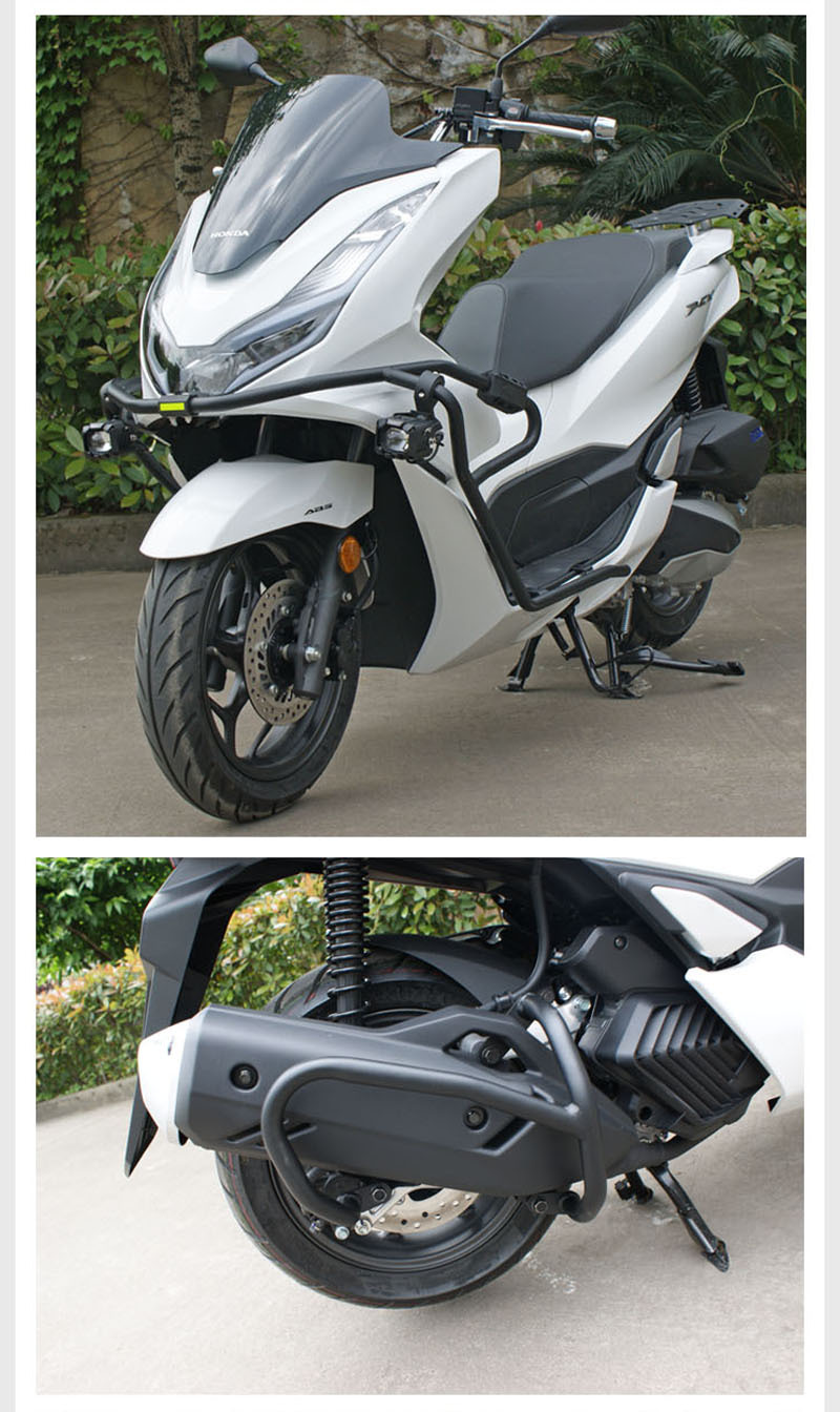 Suitable for PCX160 folding backrest rear seat lumbar support thickened bumper base rear backrest guard rear tailstock