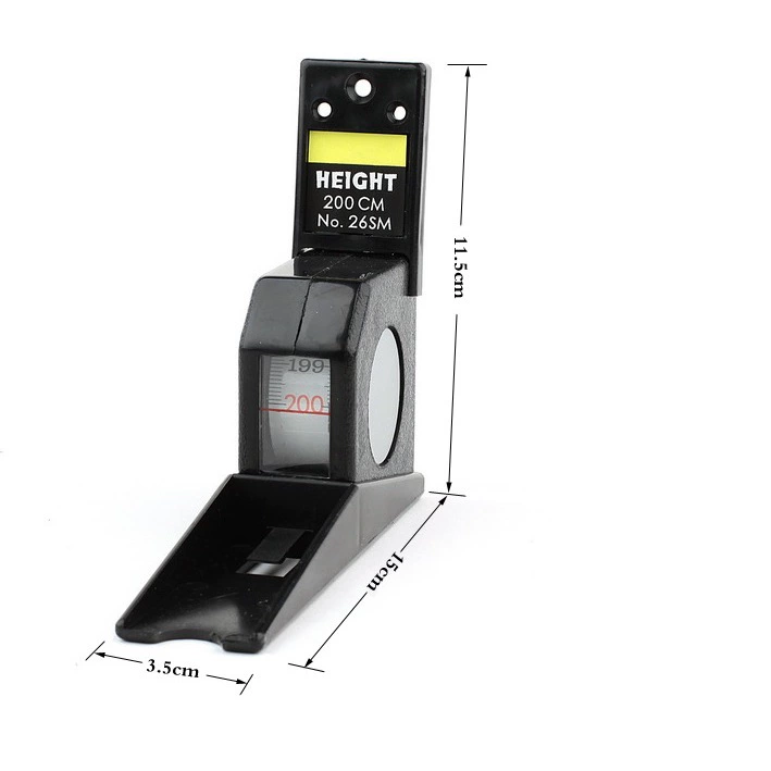 Оптовая и розничная продажа 2-метровой настенной автоматической выдвижной металлической рулетки для детей и взрослых, стальная линейка для измерения роста