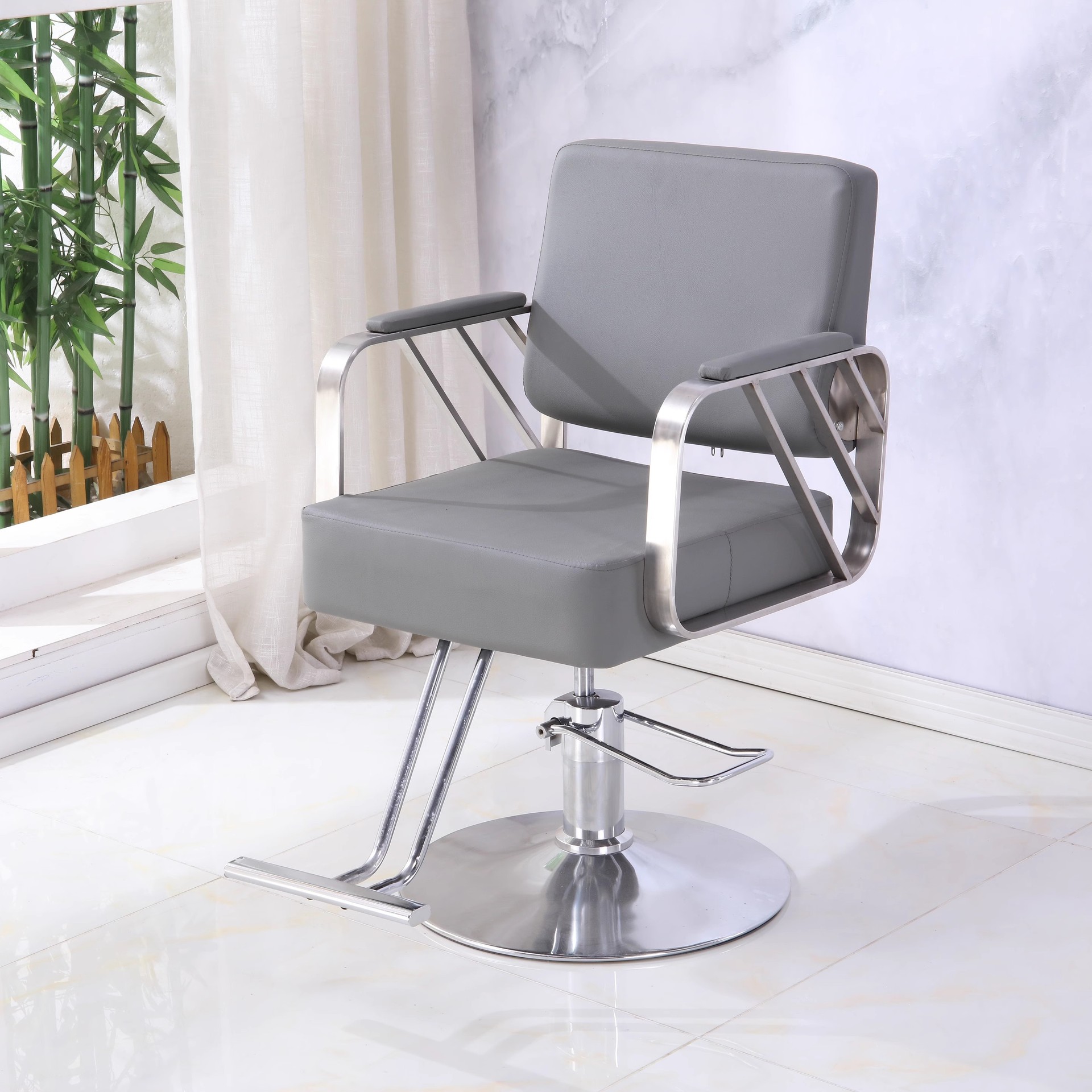Disco de plata galvanizado de barra gris oscura