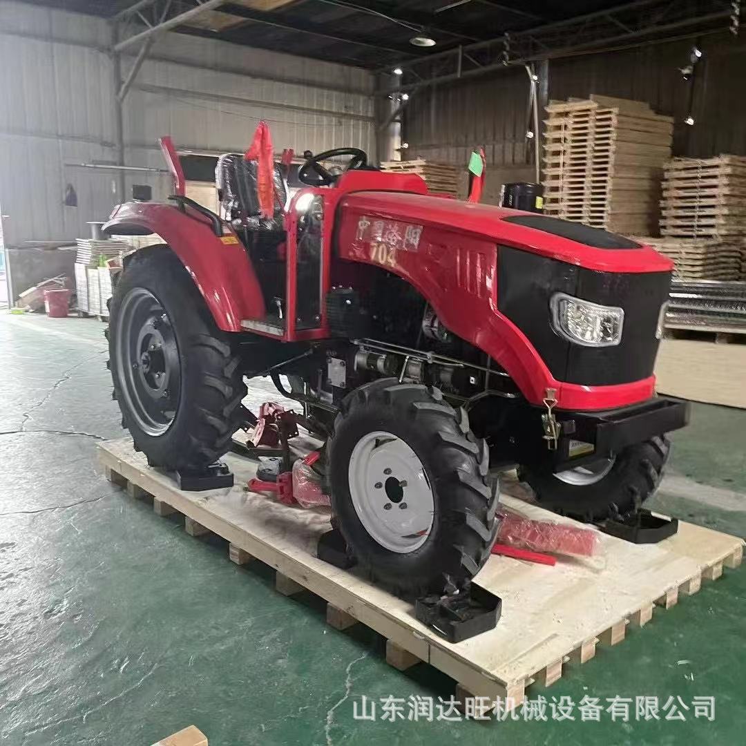 旱地水田通用704四轮拖拉机 农用四驱804大棚王拖拉机参数配置