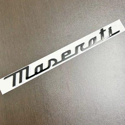 New Maserati Car Logo Car logo - new-model-tail-mark-maserati-gloss-black