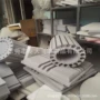 定位挖孔防静电开槽内衬