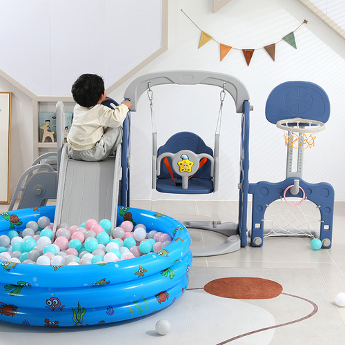Children's Slide New Multifunctional Indoor Home Playground Outdoor Kindergarten Slide Swing Set
