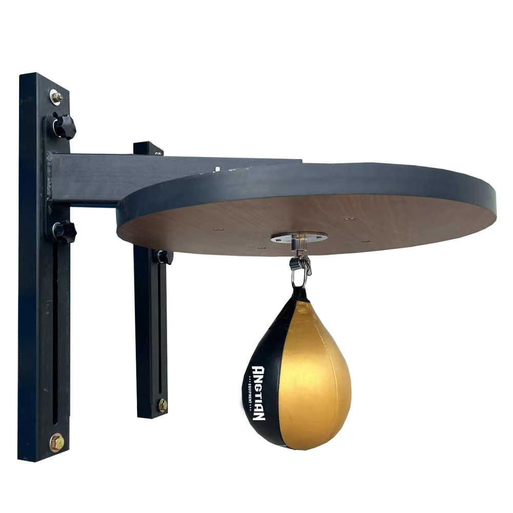 Fábrica Angtian venta directa V-shaped pera plataforma bola de velocidad tipo suspensión bola de reacción ajustable fuerza explosiva profesional image 3