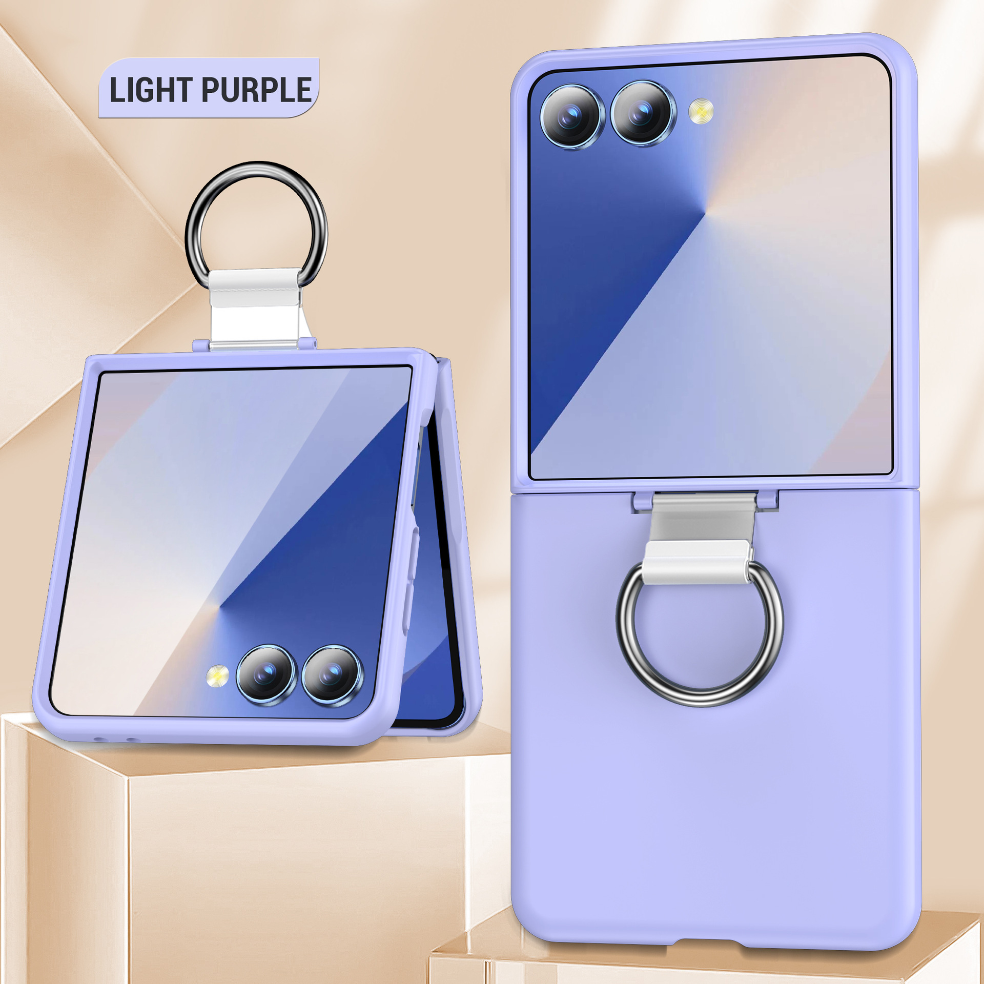 Shockproof Transparent Case For Samsung Galaxy Z Flip 6 Phone_voghion.com