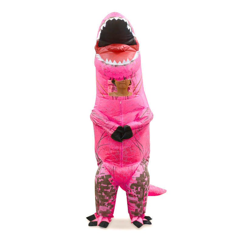 Halloween caminando dinosaurio T-Rex trajes inflables fiesta props parodia simulación disfraz espectáculo trajes de espectáculo