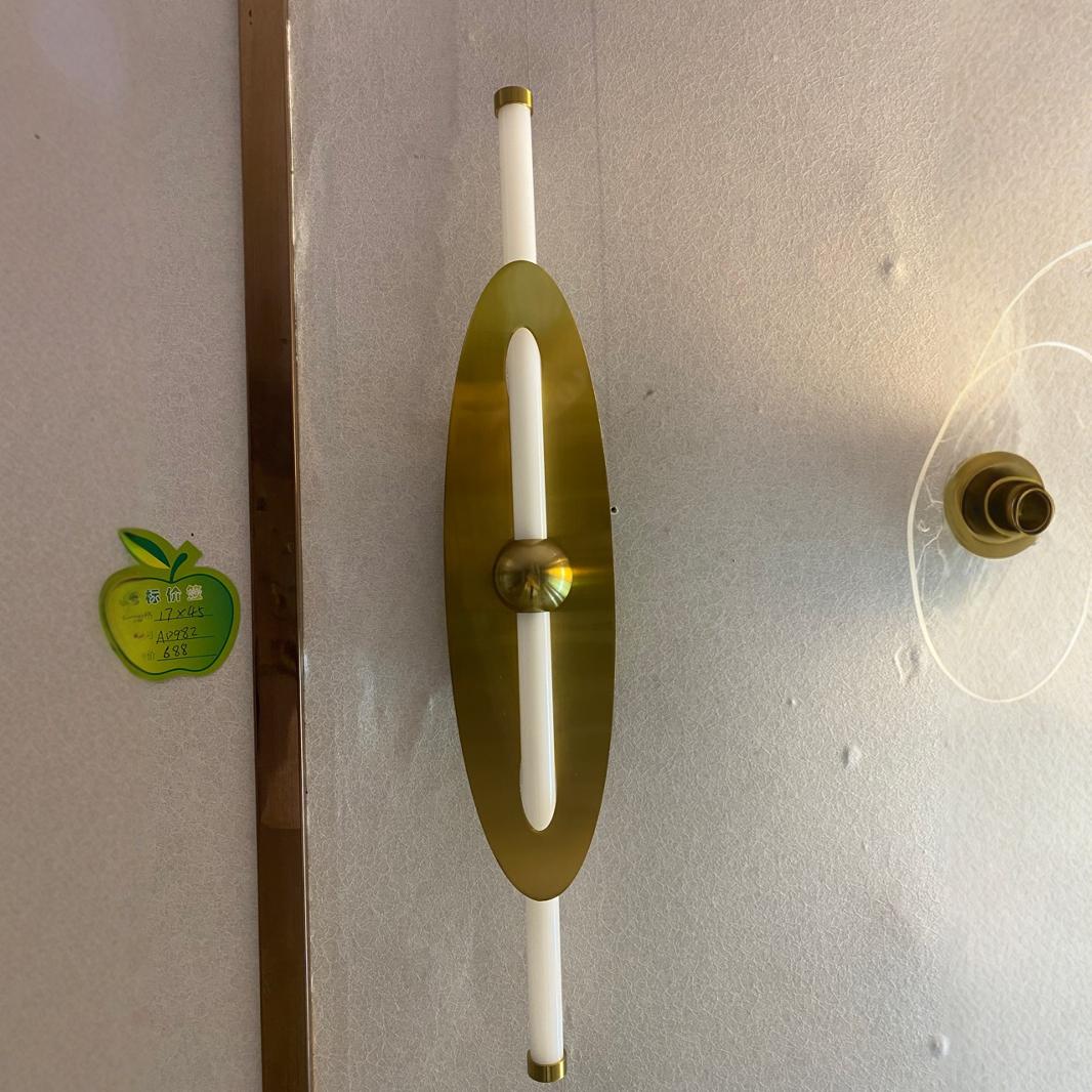 Nuevo nórdico creativo sala de estar pared de fondo lámpara de pared larga venta transfronteriza cabecera de cama decoración ambiente lámpara de pared