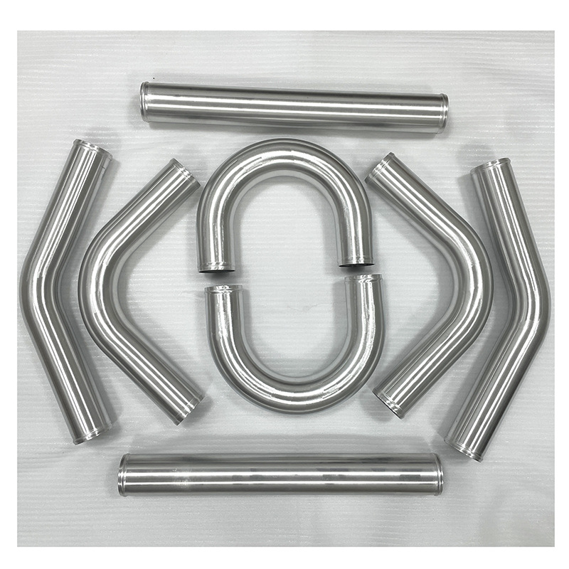 Aluminum Turbo Intercooler, Car Modification, Intercooler Pipe, Intake Manifold, Intercooler Pipe Aluminum Pipe Eight-Piece Set