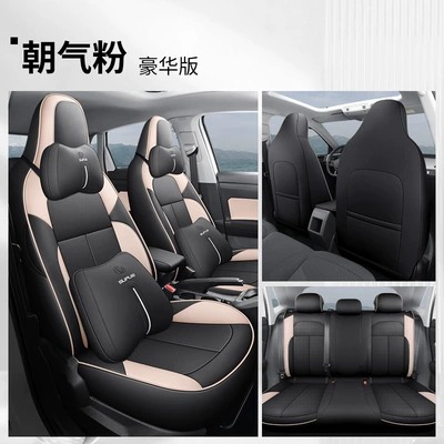 Special Seat Cover Fully Surrounded: Modelə uyğun (Original) oturacaq örtükləri - vitality-powder-full-leather-luxury-full-back-row-coverage-tuyue-xinrui
