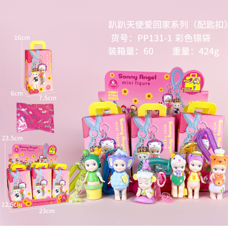 Figura Sorpresa en Caja Ciega, Empaquetada Individualmente, Decoración para Coche, Juguete Moderno para Escritorio, Muñeco de Gato en Caja Ciega, Soporte para Teléfono.