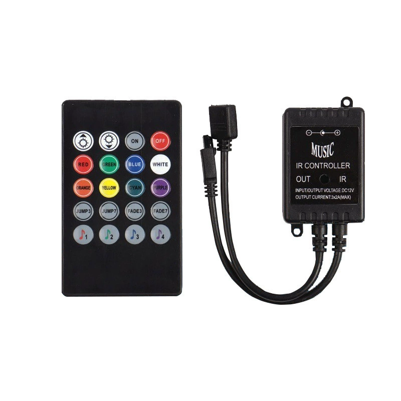 Music controller, LED light strip with accessories, 20 keys