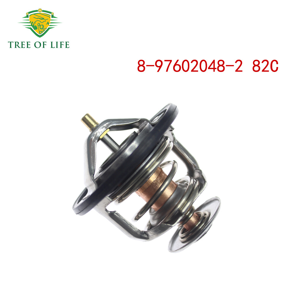 8 - 97602048 - 2 para termostato de refrigerante del motor ISUZU 82c image 1