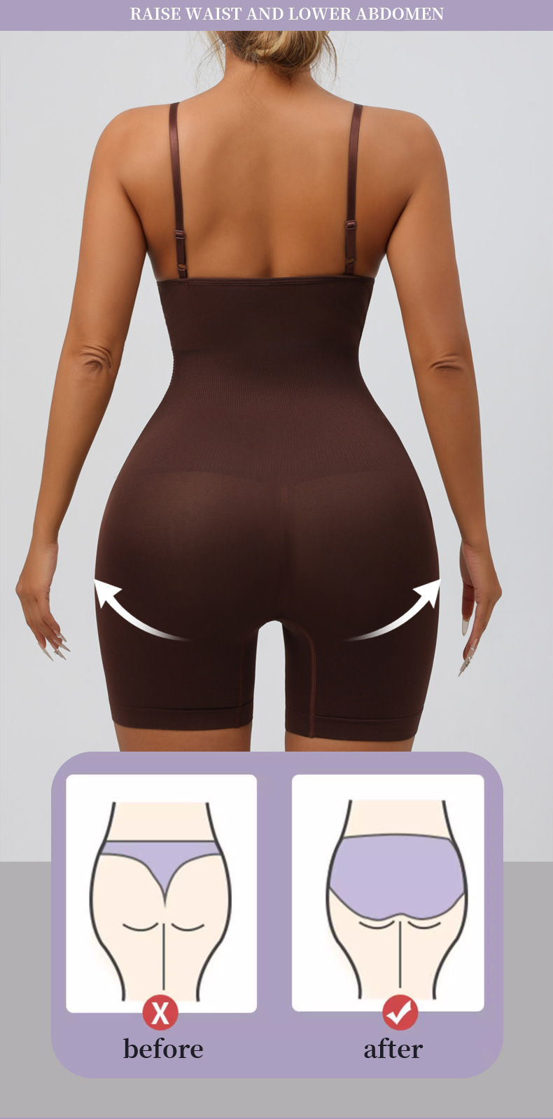 Dames bodysuit met buikcorrectie en tailleverslankend corset_voghion.com